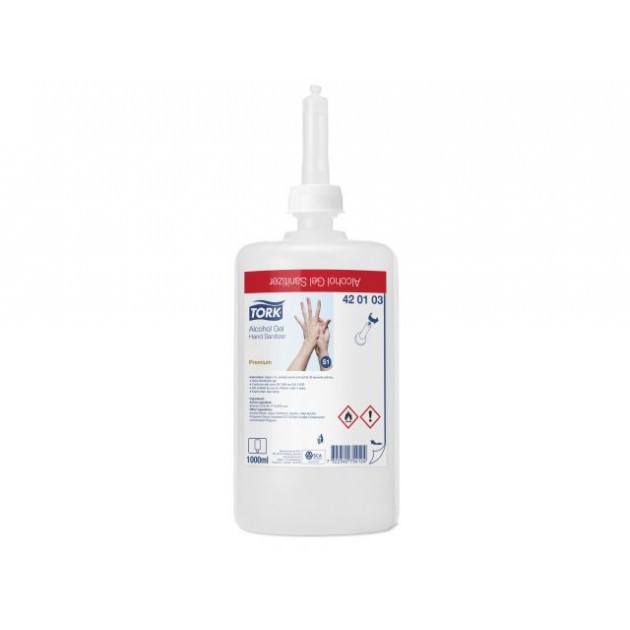 Tork S1 Desinfect Handgel Sanitizer 1L Tork S1 Desinfect Handgel Sanitizer 1L