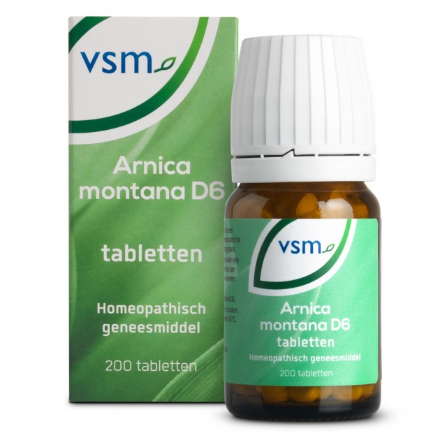 Arnica Montana D6 (200 tabletten) Arnica Montana D6 (200 tabletten)