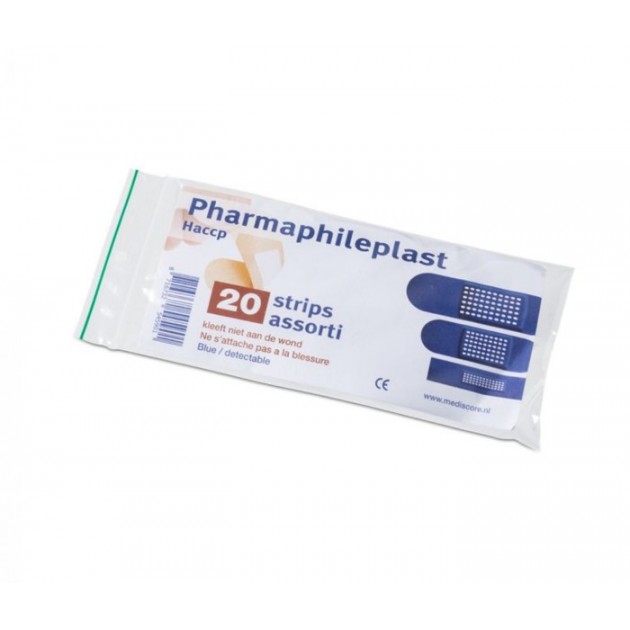 Assortiment Detecteerbare HACCP Pleisters (20 stuks) Assortiment Detecteerbare HACCP Pleisters (20 stuks)