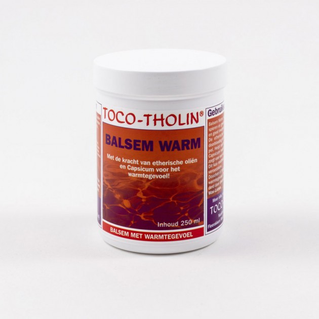 Toco-tholin balsem warm 250 ml