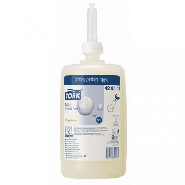 Tork S1 Premium Soap Liquid Mild 1L