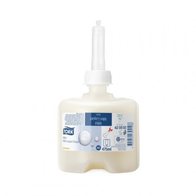 Tork S2 Premium Milde Liquid Soap 475 ml