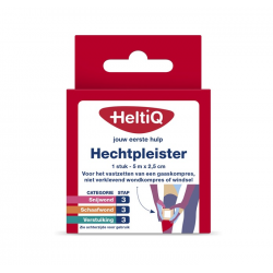 Hechtpleister 2,5 cm x 5 meter