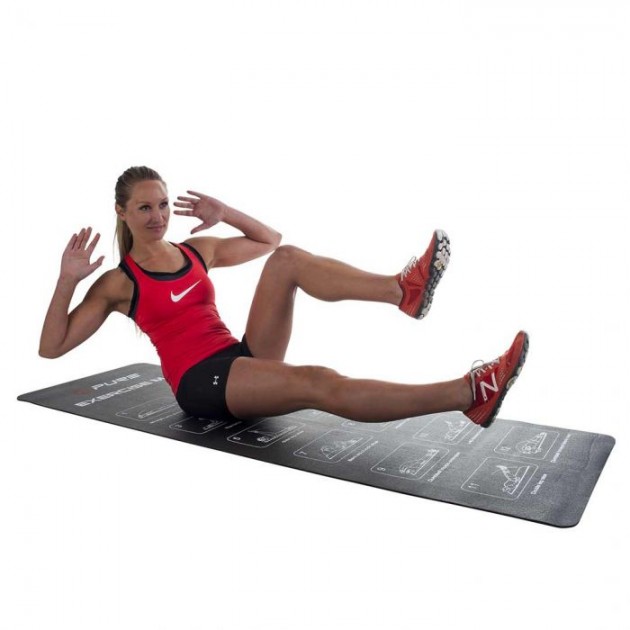 Pure2Improve Fitness mat 183 x 58 x 1 cm Pure2Improve Fitness mat 183 x 58 x 1 cm