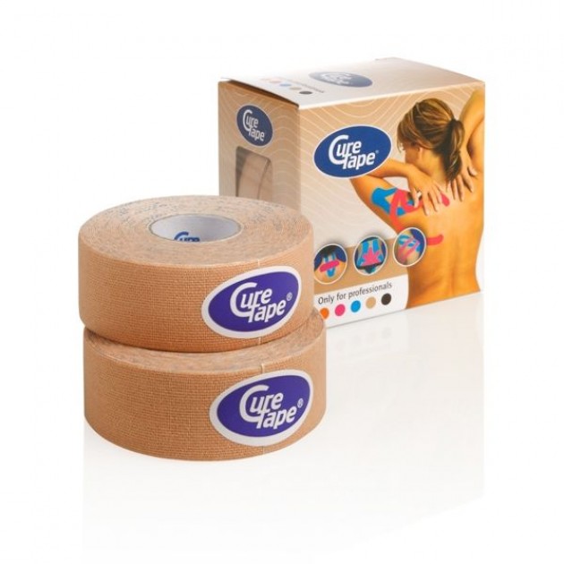 CureTape 2,5 cm x 5 meter Beige CureTape 2,5 cm x 5 meter Beige