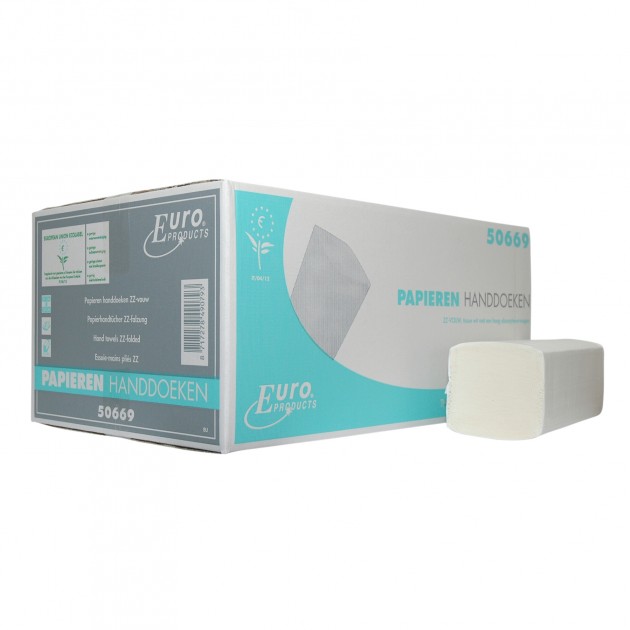 Handdoekpapier ZZ-Fold H3 2 laags (21*24cm) (3.200 st) Handdoekpapier ZZ-Fold H3 2 laags (21*24cm) (3.200 st)