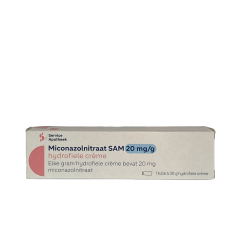 Daktarin Crème -- Miconazolnitraat 20 gram