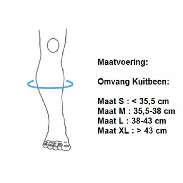 Secutex Kuitbeenbandage Neopreen