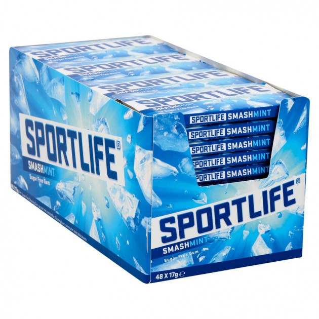 Sportlife Kauwgom (48 x 12 stuks) Sportlife Kauwgom (48 x 12 stuks)